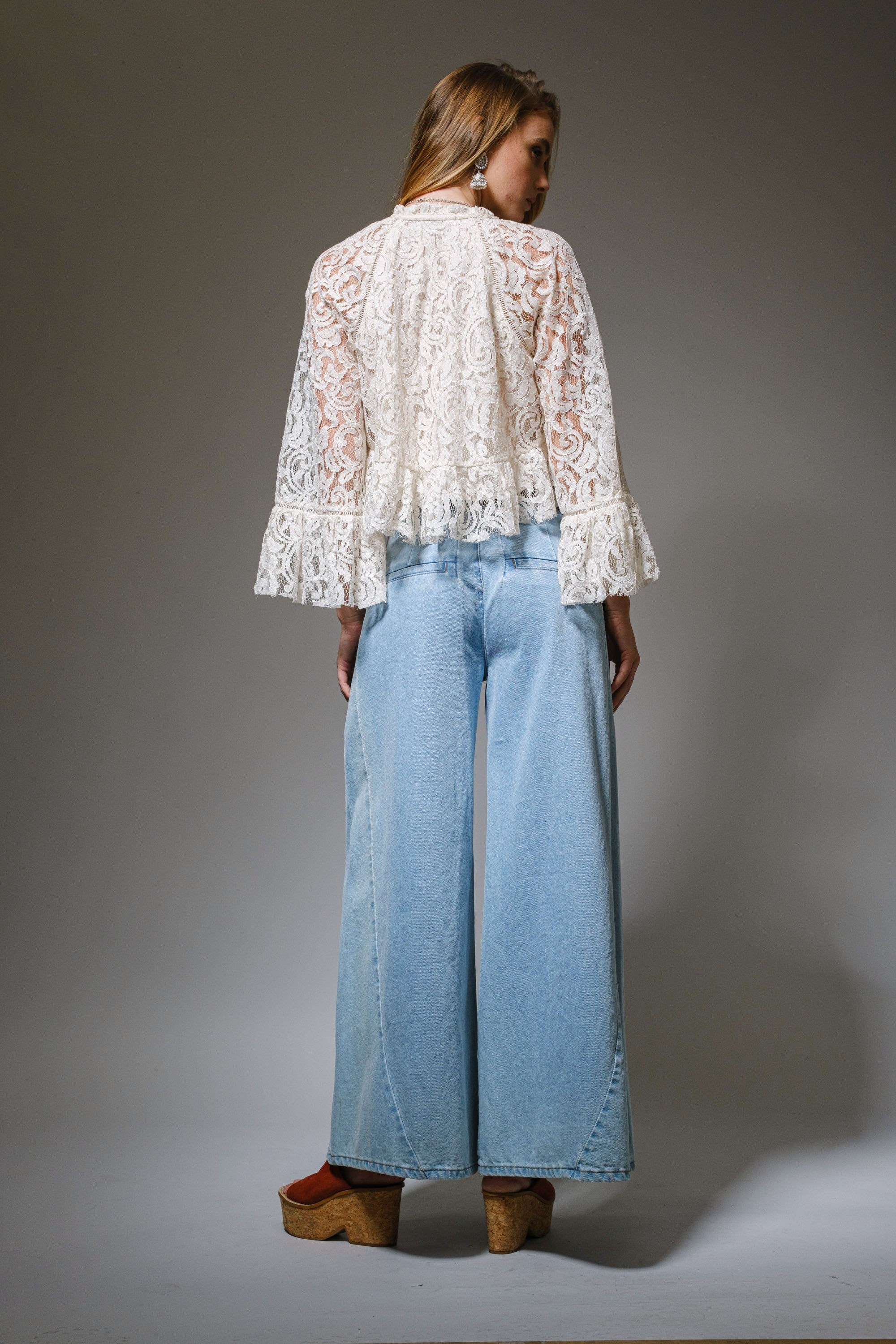 Honeylace Blouse - Western Honey Collection 🍯