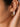 18k Gold Non-tarnish Sun Hoop Earrings