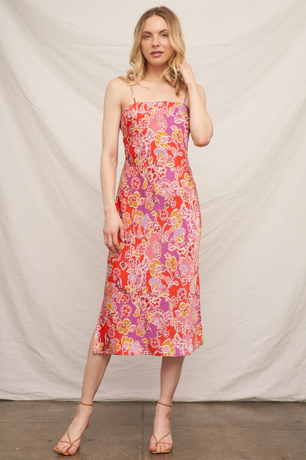 Sunset Bloom Midi 🌴☀️