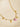 18k Gold Non-tarnish Starts & Palm Charm Necklace