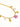 18k Gold Non-tarnish Starts & Palm Charm Necklace