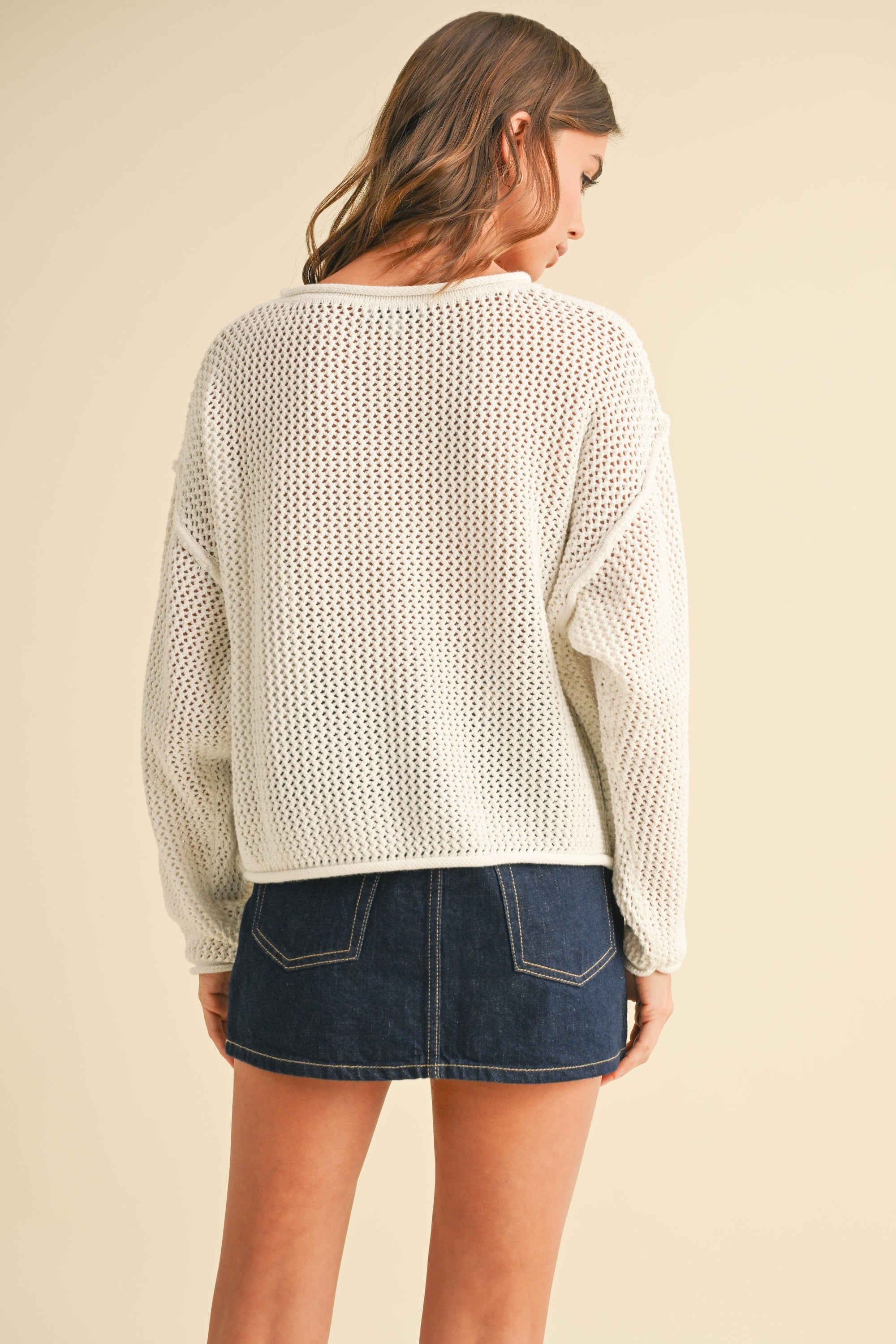 Flag Knit Sweater ❤️🤍💙