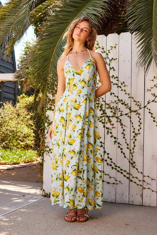 Lemon Zest Dress -  Vacay Ready 🌴